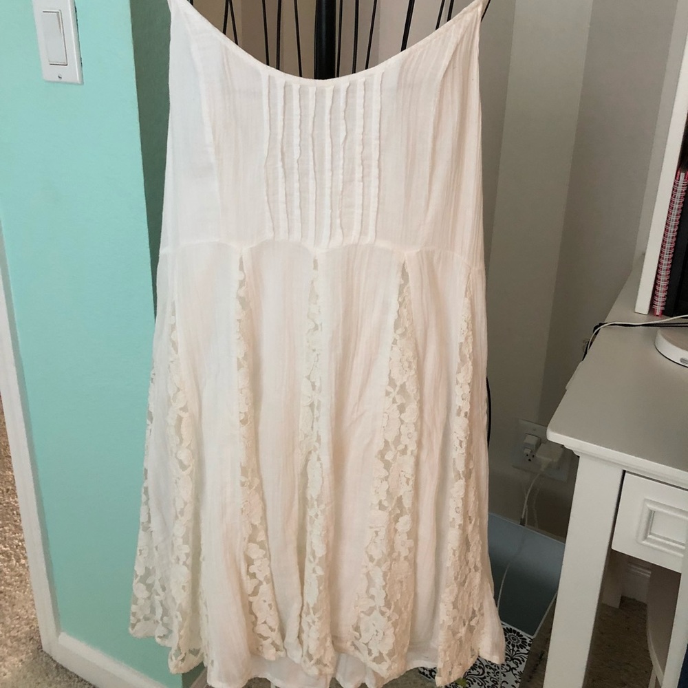 White summer dress
